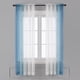 thumbnail image 1 of Cortinas transparentes Ombre - Barra semi gasa degradada de lino sintético Leyfeng Cortinas transparentes, 1 of 7