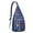Sky-blue-53, variant on Jurassic Dinosaur Sling Backpack - Artistic Dino Print Crossbody Bag, Fashionable Pack for Outdoors