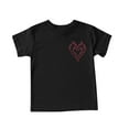 thumbnail image 2 of Nrmvnmi Toddler Boys Girls Shirt Hip Hop T-Shirts Kids Short Sleeve Graphic Tees Unisex Tops Black-6-7Years, 2 of 5