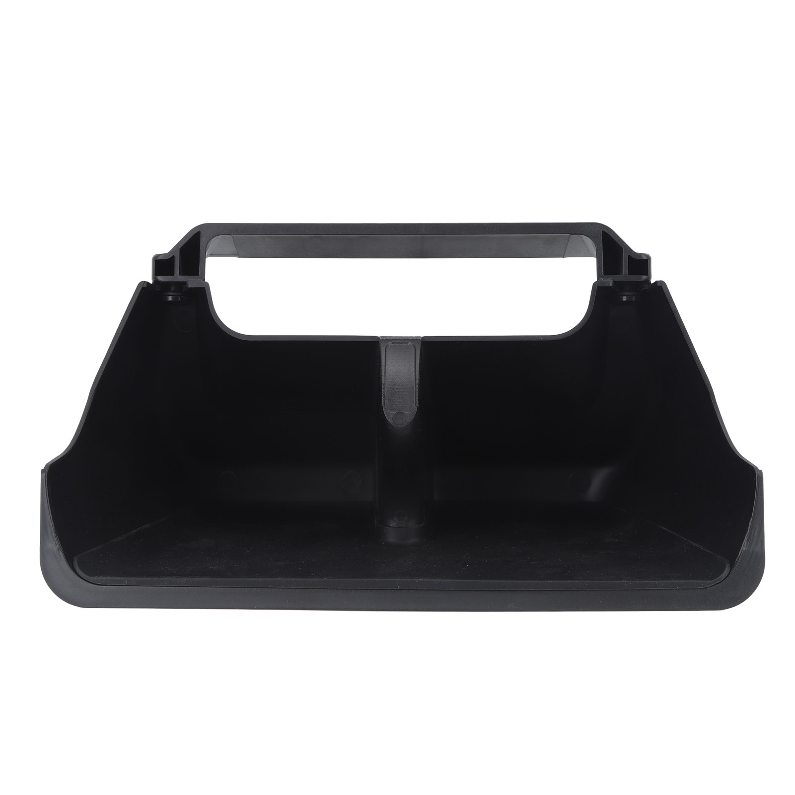 Under Screen Storage Tray, ABS Center Console Box For Model Y Model 3 Black