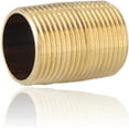 thumbnail image 2 of Eastman Lead Free 3/4" Male NPT MPT MIP Close Nipple Brass Pipe Fitting Fuel / Air / Water / Boat / Gas / Oil WOG (3/4" close brass nipple), 2 of 2