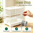 thumbnail image 3 of sgcylowq Bird Cage Seed Netting Adhesive Mesh Patch Breathable Cuttable Bird Cage Net Mesh 2.76in x 33ft Roll Bird Cage Guard Mesh Aviary for Parrots and Breeders, 3 of 7