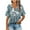 Gray, variant on Your-Sty Button V Neck T Shirts for Women Rolled Short Sleeve Loose Fit Casual Summer Tops Tee Shirts