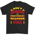 thumbnail image 1 of Don't Make Me Use My Preschool Teacher Voice Shirt, 1 of 2