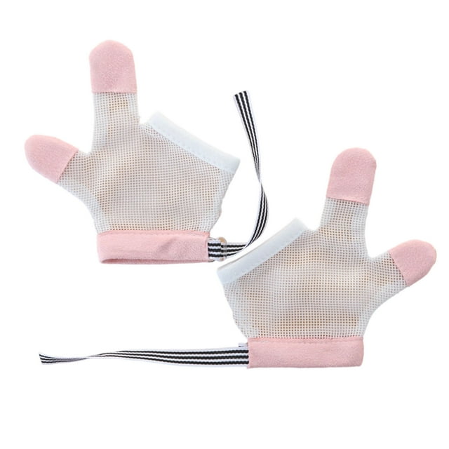 Stop Finger Biting Gloves for Children Comfortable Fit Easy to Use Physical Barrier for Parents