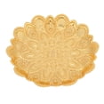 thumbnail image 3 of Frutero dorado con patrón de galvanoplastia Retro, superficies más suaves, bandeja para aperitivos para cenas familiares, fiestas, pasteles y dulces, 3 of 12