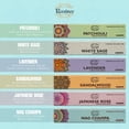 thumbnail image 3 of Varillas de incienso Raajsee Natural, paquete de 6, aromas mixtos, 90 g, 3 of 8