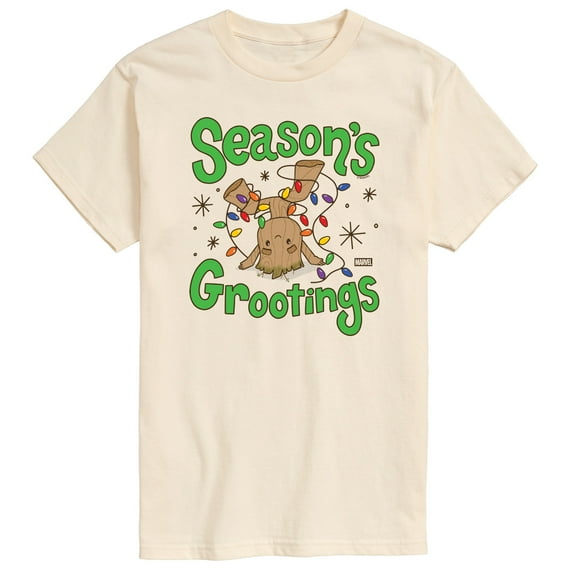 Marvel - Seasons Grootings - Men's Short Sleeve Graphic T-Shirt
