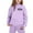 A3Purple, variant on shqvo Girls USA Sweatsuit 2 Piece Outfits Long Sleeve Active Sweatshirts Cargo Jogger Sweatpants Youth Preppy Activewear Sets