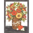 thumbnail image 1 of Great Art Now Thankful Bouquet by Annie Lapoint, Framed Wall Art, 16.5W x 21.75H, 1 of 2