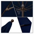 thumbnail image 2 of Pemberly Row 7.5' Bronze Market Umbrella in Pacifica Navy Blue, 2 of 5