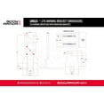 thumbnail image 4 of Body Armor Awning 20023 270 Series; Roof Basket/Bed Rack Mount; Retractable; 90-1/2 Inch Width x Four Triangular Panels; Grey; Polyester; With Guide Ropes/Pegs/Hardware/Instructions, 4 of 14