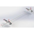 thumbnail image 1 of Weather Guard Ladder Rack 2295-3-01 EZ Glide 2; Fixed; Long Ladder; Powder Coated; White; Aluminum, 1 of 6