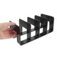 thumbnail image 3 of unbranded Separador De Libros Negro Con Seguro Y Gran Capacidad Para Oficina Y Estudio, 3 of 8