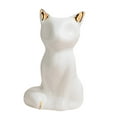 thumbnail image 2 of Leatfisat Toilet Bolt Covers Decorative, Ceramic Toilet Screw Cover Caps, Cute Toilet Caps For Bottom Of Toilet, Tall Toilet Floor Bolt Caps, Easy Installation(White Cat, 1Pcs), 2 of 5
