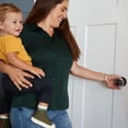 thumbnail image 6 of (2 pack) Safety 1st Parent Grip Door Knob Covers 3pk, Crystal Clear, Toddler, 6 of 15