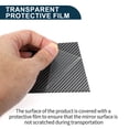 thumbnail image 4 of Unique Bargains 6 Pcs Door Pillar Window Trim for Honda Civic 22-24 Carbon Fiber Pattern Black, 4 of 8