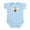 Sky Blue, variant on CafePress - Muffin Infant Creeper - Baby Light Bodysuit, Size Newborn - 24 Months