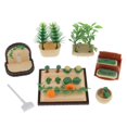 thumbnail image 1 of Pntas Decoración de Plástico Jardín Balcón Accesorios para 1/12 Juguete Regalo Niño Niña Zulema Dollhouse Vegetables Plants, 1 of 8