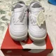 thumbnail image 3 of Ni - ke Ni - ke Air Jordan 2 Retro Low Python White Sanddrift Cement DV9956-100 Mens 7.5, 3 of 5