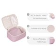 thumbnail image 6 of XILAIGO Travel Makeup Bag Large Cosmetic Bag Make up Case Organizer for Women (Dusty Rose), 6 of 6