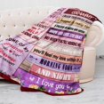 thumbnail image 2 of Grammy Gift Blanket,Grammy Christmas Birthday Gifts,Grammy Gifts from Grandchildren Granddaughter,Grammy Gifts for Grandma,Best Grammy Ever Gifts,Grammy Throw Blanket 60"x50", 2 of 6