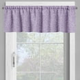thumbnail image 4 of Ambesonne Floral Valance & Curtain, Mauve Swirling Forms Pattern, 55"x30", Mauve, 4 of 7