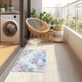 thumbnail image 4 of Yayeee Doormat for Inside 20"x32" Absorbent Low-Profile Washable Non-Slip Rubber Backed Entryway Rug, Pastel Flower Pattern, 4 of 8
