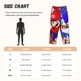 thumbnail image 4 of Lsque Mario Print Women's Pajama Pants, Lounge Pant - Comfortable Home Wear,Elastic Waistband, Stylish Design-XX-Large, 4 of 9