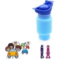 thumbnail image 4 of Urinario de emergencia, urinario de camping retráctil portátil, inodoro móvil portátil para hombres y mujeres unisex para atascos de tráfico de viaje y camping, 4 of 4