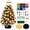 Red, variant on Jingle Beads Kit, DIY Beaded Christmas Tree Craft Set with Colorful Beads and Tabletop Holiday Decoration