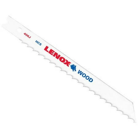 UPC: 0885363174786 | Lenox 1990847 6 TPI Fast & Clean Soft Wood T-Shank Jig Saw Blade 4 in.
