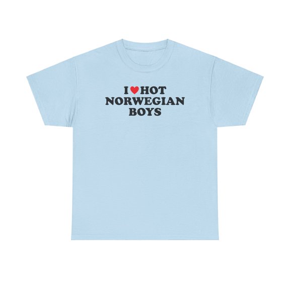 Norwegian Boys Norway Wife Girlfriend Husband Boyfriend Shirt Gifts Tshirt