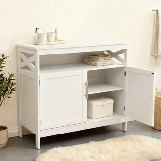 Simple Living Southport 2-Door Buffet/Sideboard White Painted