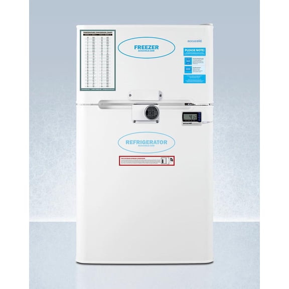 Summit Appliance AGP34RFLCAL 19 in. Wide General Purpose Refrigerator-Freezer, White