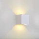 thumbnail image 3 of 2 apliques de pared LED de 6 W para interiores, modernos apliques de aluminio para sala de estar, dormitorio, baño, cocina, comedor, blanco cálido., 3 of 3
