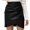 Black, variant on Sngxgn Skirts for Women High Waisted Fall Bodycon A Line Pencil Mini Skirt(Brown,S)