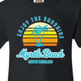 thumbnail image 4 of Inktastic Summer Enjoy the Sunshine Myrtle Beach South Carolina Blue Youth T-Shirt, 4 of 5