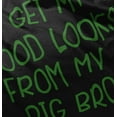 thumbnail image 4 of I Get My Looks From My Big Bro Funny Youth T Shirt Tee Boys Infant Toddler Brisco Brands 5T, 4 of 5