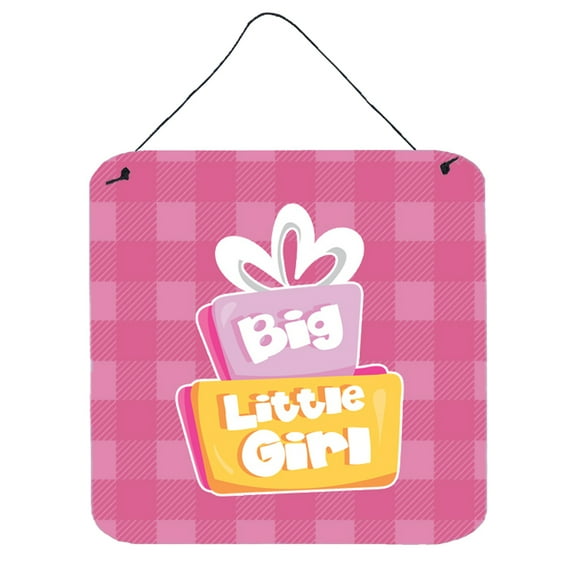 Big Little Girl Wall or Door Hanging Prints