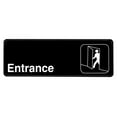 thumbnail image 1 of Alpine Industries 9 Po x 3 Po Panneau d'Entrée Noir Pack de 5, 1 of 3