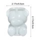 thumbnail image 3 of Molde de silicona con forma de oso para hielo, ideal para whisky, café, té con leche. Molde 3D de oso de dibujos animados, libre de BPA y flexible, para cubos pequeños y grandes. Molde para chocolate, 3 of 6