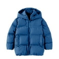 thumbnail image 6 of Winter Coats Medium Length Lightweight Puffer Jacket for Little Boys Girls, Kids Light Outwear Puffer Padded Outwear Szie 4-11T, 6 of 6