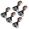 thumbnail image 4 of TENS Electrode Wire, Clip Electrode Wire Wear Resistant Portable Flexible Professional 5pcs For Travel For Men Women ANGGREK Otros, 4 of 8