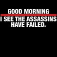 thumbnail image 3 of CafePress - Good Morning I See The Assassins Have Failed Pajam - Women's Dark Pajamas, 3 of 4