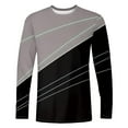 thumbnail image 4 of Mens Sweatshirts Clearance Crewneck Long Sleeve Pullover Sweatshirts Gray L, 4 of 4