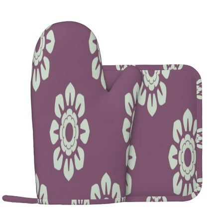 

Seamless Pattern Background (106) Oven gloves pot clamp set anti slip cooking gloves kitchen gloves microwave grill washable and heat-resistant left hand oven gloves