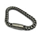 thumbnail image 1 of Pulsera de acero inoxidable negro retro con cierre magnético para hombre, 1 of 3
