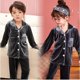thumbnail image 2 of Conjunto de Pijamas de terciopelo Coral para niños y niñas, ropa de dormir cálida de franela de manga larga, de invierno, para Navidad y Año Nuevo, 2 of 4