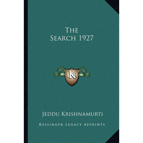 The Search 1927 (Paperback)